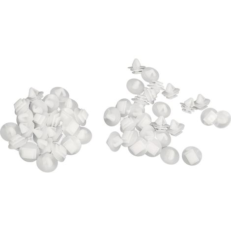 50 verschleißfeste Türverkleidungsclips 856540, passender Ersatz für Peugeot 106, 206, 207, 306, 307, 806 und 1007 (1/5)