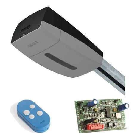 Came – Kit de motorisation de garage 24V – Force de traction 1000N – Compatible avec portes sectionnelles et basculantes – Télécommande 4 canaux incluse