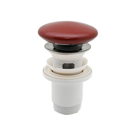 PILETTA CLICK-CLACK PER BIDET INFINITY CON TROPPOPIENO Terracotta Opaco