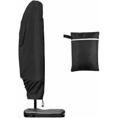 Parasol 280 X 30/81/46 Cm Adélala Funda Protectora Para Parasol Descentrado 2 A M 4 Parasol Grande Protección Contra El Mal Tiempo UV Viento Exterior Para Parasol Descentrado (1/5)