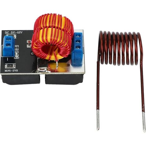 Outil de chauffage par induction Mini panneau chauffant à Induction 12V 120W, pilote Flyback, large chauffage, cuisinière à monter soi-même + bobine d'allumage (1/5)