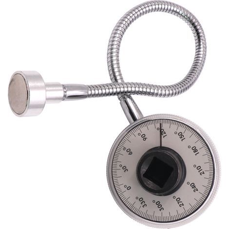 Jauge d'angle de couple, clé d'angle d'entraînement 1/2", angle d'entraînement réglable à 360 degrés pour la réparation automobile (1/3)