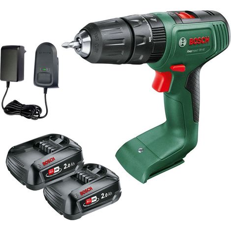 Bosch EasyImpact 18v 18V-40 Cordless Combi Drill - 2 x 2.0Ah Batteries & Charger (1/4)