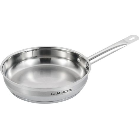 Gam'Hotel - Poêle inox 24x5,5cm induction (1/5)