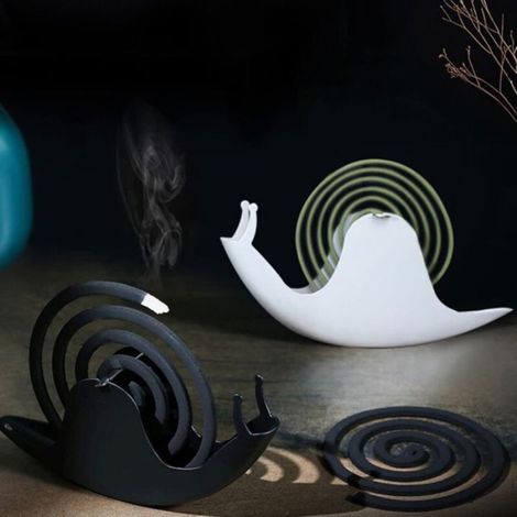 Porte-Spirale Anti-Moustique - En Fer - Pour Usage Extérieur Et Intérieur - 2 Pièces (1/5)