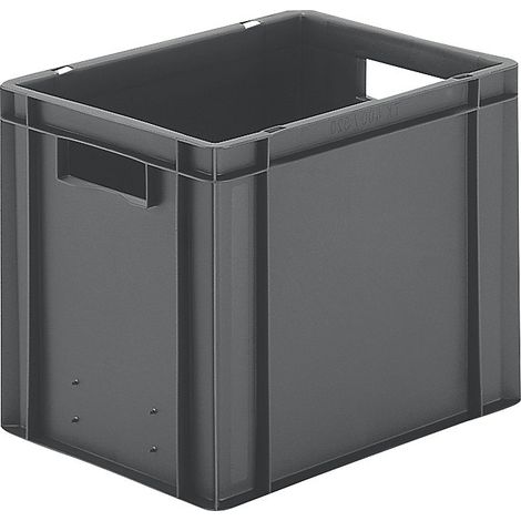 Caisse de transport 400x300x320 mm gris
