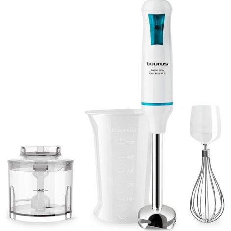 Taurus Robot 750 Plus Inox blanco potente batidora de mano (1/5)
