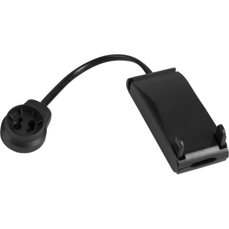 Gu10 accesorio para lámparas led slv max 10w ip20 negro - 1007283
