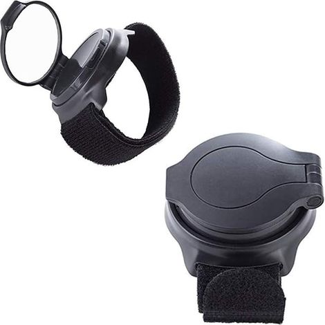 [NIE BENUTZT]Fahrrad-Rückspiegel, Fahrrad-Armband, Armbekleidung für Radfahrer, 360 Grad, Weitwinkel, Fahrrad, Fahrrad-Rückspiegel