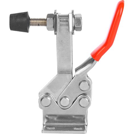 Pince à genouillère horizontale à dégagement rapide pour montage de soudage en acier inoxydable 304, capacité de maintien 280 kg (1/5)