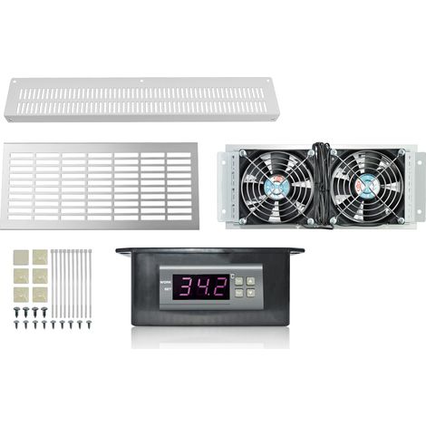 Kit de ventilation avec régulation de température DTK (numérique)
