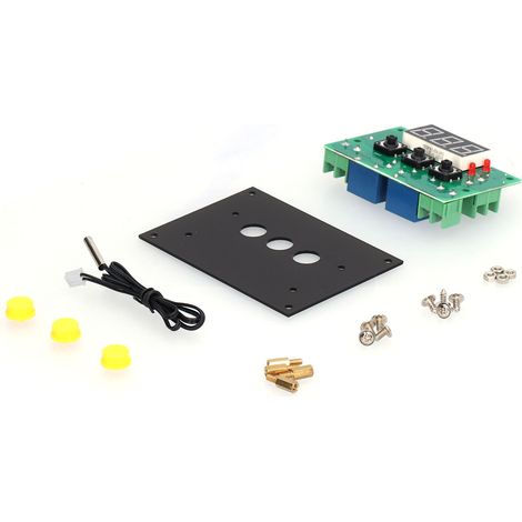 Module de Contrôle Thermostatique DC12V -50 à 110℃ avec Relais Double Circuit (1/5)