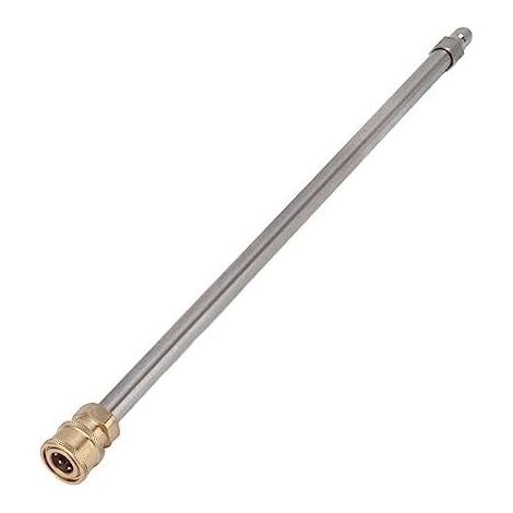 Verlängerungsstange für Hochdruckreiniger, 1/4" elektrische Waschlanze für Waschmaschine, Edelstahl, 40,5 cm - (1/5)