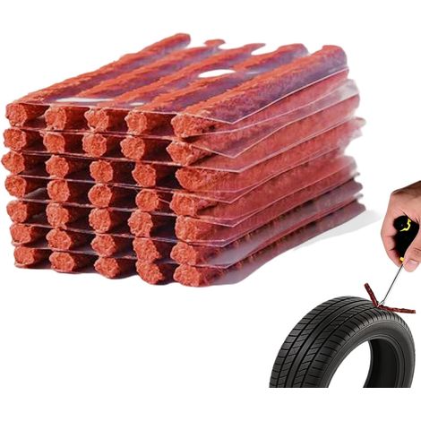 35-piece Tire Repair Strips, Car Tire Repair Kit, Emergency Tire Plugs for Punctures, Tire Repair Kit for Cars and Motorcycles, Car Tire Plug Kit (1/5)