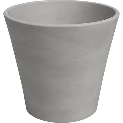 Artevasi Pflanztopf Manuel Terrakotta grau Ø 15 x 16 cm (1/2)
