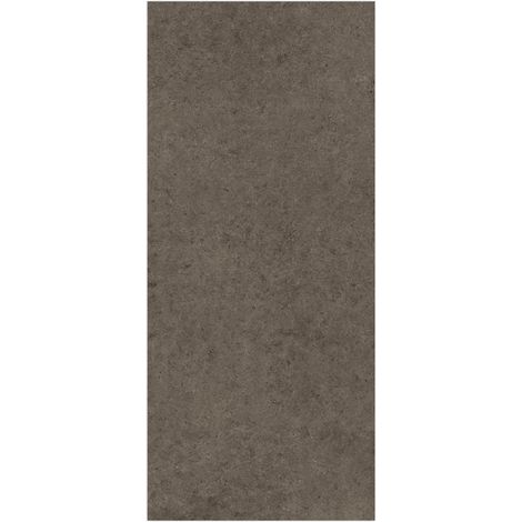 Carrelage effet Pierre Calcaire Gris Terre 278x120x0,6 cm Mat Domella - Mur intérieur (vendu par carton de 3,336 m²) - RO'MA CARRELAGE