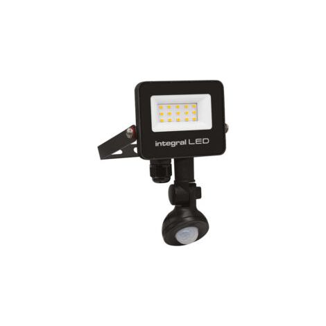 Projecteur LED Super Slim - avec Détecteur de mouvement - 10W - 1000 lm - IP67 - ILFLC240 - Integral led (1/4)