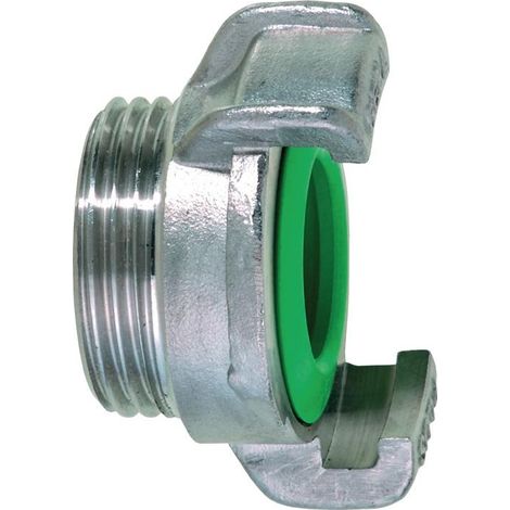 Karasto Pièce filetée mâle GEKA plus-SK ( 4555511222 ) Acier inoxydable Filetage mâle 1 ″ 10 pièces