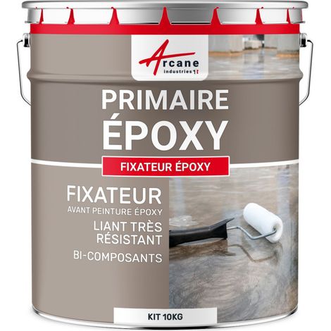 Epoxid-Grundierung, transparent, alle Oberflächen - EPOXI-HAFTGRUND - - 10 kg-Kit (1/3)