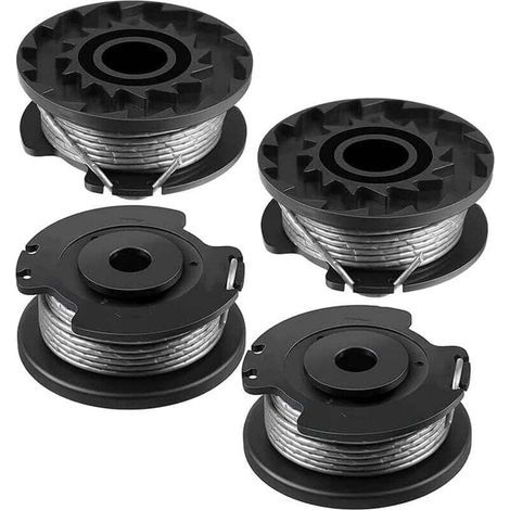 Carrete de repuesto Ulisem, carrete para desbrozadora, carretes de repuesto para desbrozadora, Φ1,65 mm 4,9 m F016800569 - 4 piezas (1/4)