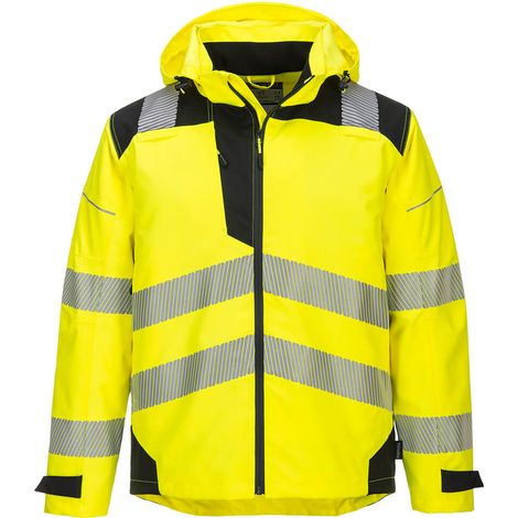 Regenjacke Imper-respirante Extreme Pw3 Farbe: Gelb/Schwarz Größe S - Portwest