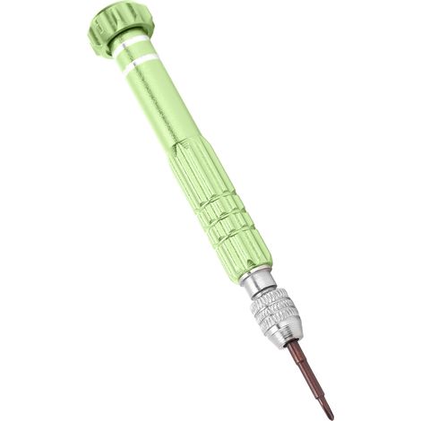 5-in-1 Schraubendreher-Werkzeugset aus Aluminiumlegierung für Uhren, Schmuck und Handy-Reparaturen (Grün) (1/5)