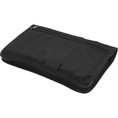 Porte documents pour véhicule A5 24 x 17 virgule 5 cm organiseur de boîte à gants de voiture avec plusieurs compartiments portable (1/5)