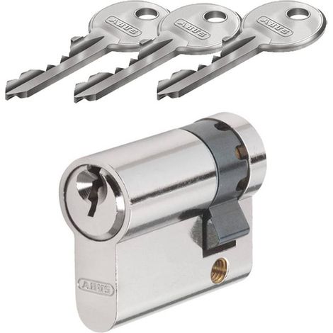 Cylindre de Securite ABUS E50 Profil Europeen Anti-Crochetage Anti-Percage 3 Cles Toutes Dimensions Taille - 10x30mm (1/5)