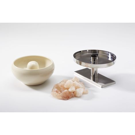 Infraworld Sole Therme Pur Salzverdampfer Verdampfertopf beige für Hotline S4 / S5 (1/5)
