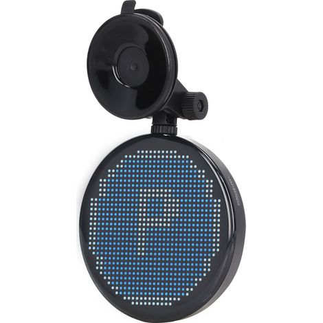 Panneau LED Voiture 32x32 Programmable Multicolore Bluetooth Application Télécommande Écran Publicitaire Universel Auto Signalisation (1/5)