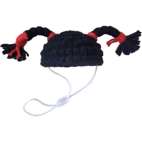 Vogelmützen für Papageien: Lustige, aufrechte Zöpfe, Kostümaccessoires, Strickmütze