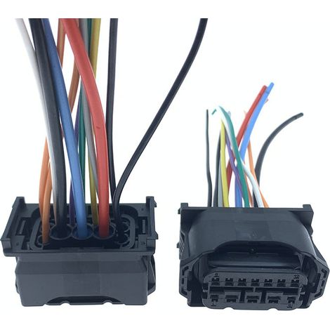 Compatible with BMW E90, E92, F18, BMW 5 Series, 7 Series, X1, X5, X6 F02, 320, 325 headlight wiring harness connectors (1/4)