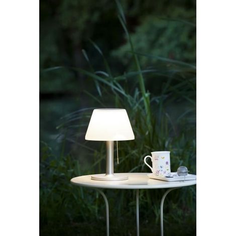 Galix G2 Solar Tischlampe Farblos 20 cm