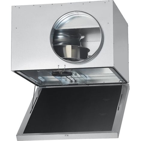 Helios SB EC 400 A Silentbox Rohrventilator schallgedämpft DN 400, 1-PH 230V regelbar, 2980m3/h, 360W