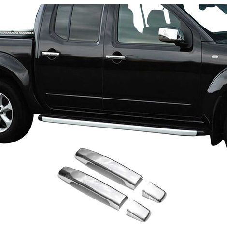 OMAC Couverture de poignée de porte pour Nissan Navara 2005-2015 Acier Inox 2Pcs (1/5)