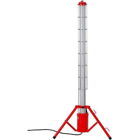 Ceba – Projecteur LED 100W 9000 lumen 6500K – Angle de diffusion 360° – Fiche IP44 – Câble H07RNF 3m – TUBE360 (1/4)