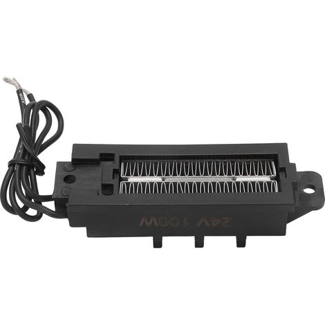 Élément chauffant PTC 24V 100W, chauffage thermostatique résistant à haute température, radiateur à air PTC avec support. (1/5)