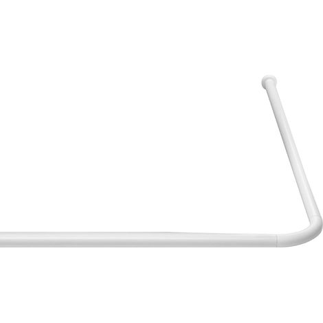 RIDDER 159501 - Bastone angolare Universale in Alluminio, Diametro: 21 mm, Colore: Bianco (1/4)