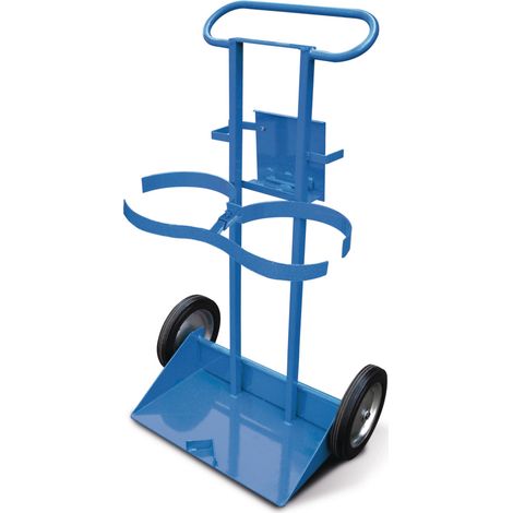 Schweißkraft Universal-Flaschenwagen für 2 x 10-20 l Flaschen