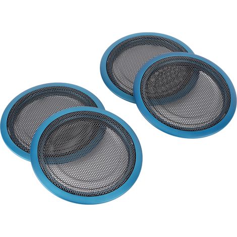 4 pièces cache haut-parleur encadrement intérieur porte voiture panneau audio bleu pour BMW Série 3 F30/F35 (1/5)