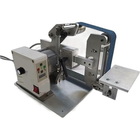 Polisseuse Ponceuse 1500W Mini ponceuse à bande électrique 915x50mm maison bricolage affûteuse bricolage polissage rectifieuse travail du bois Cutter bords affûteuse(750W) (1/5)