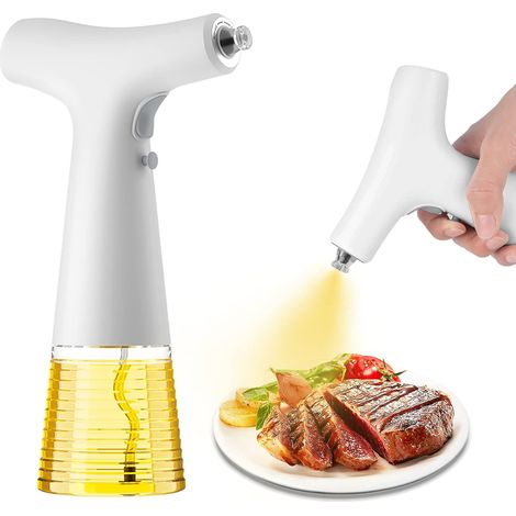 Pulvérisateur d’huile électrique avec quantification précise, flacon doseur pour cuisson, grillade et assaisonnement sain