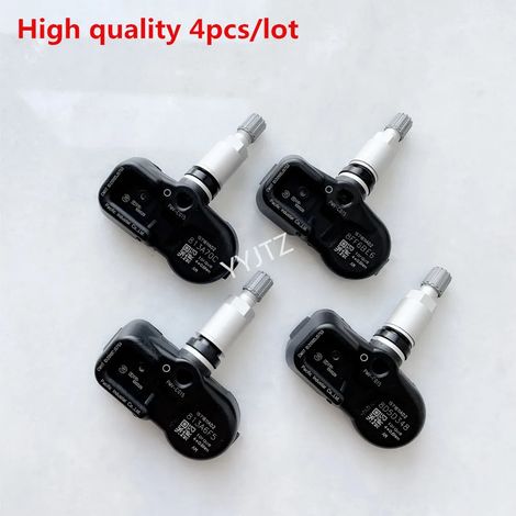 (4 pièces) Capteurs de pression des pneus pour véhicule, système de surveillance 42607-48010, compatible avec Toyota Avalon, Camry, RAV4, Tacoma et Land Cruiser, 315 MHz, PMV-C015 (1/4)