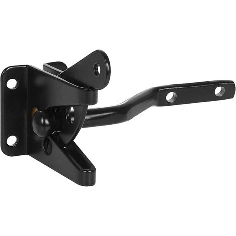 royaluxe - Serrure de Porte de Jardin en acier inoxydable Verrou de Portail avec 6 vis pour clôtures portes jardin terrasse portes en bois porte bébé portes poulailler clôture d'intimité fermes pâtura (1/5)