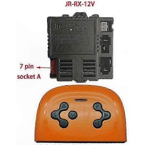 Récepteur Bluetooth robuste pour poussette bébé, pièce de rechange JR-RX-12V, adaptateur audio sans fil pour landau, kit compatible chariot enfant, transmission stable 12V. (1/5)