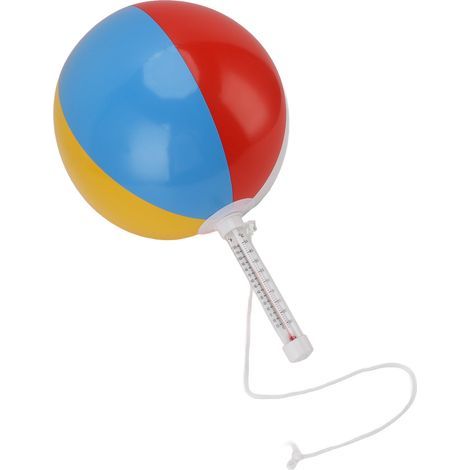 Creative ball-shaped floating pool thermometer, easy to read, for swimming, spa, jacuzzi, fish pond (1/5)