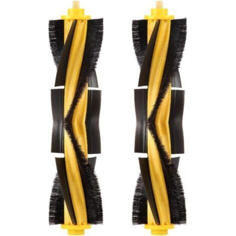 (2 pièces) Brosses à rouleau Brosse principale Pièces de rechange pour Ecovacs DEEBOT OZMO 920 950 T8 AIVI Max T9 T5 N5 N7 N8+ N8 Pro DX55 DX93 DJ65 Robot aspirateur (1/4)