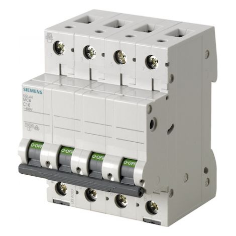 Leitungsschutzschalter 4-polig 20A 6KA Siemens 5SL64207BB