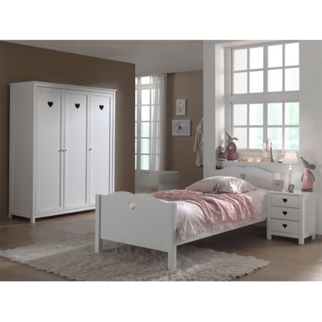 Combinaison de chambre d&039enfant Amori 5-blanc
