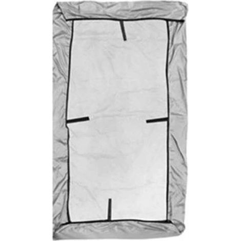 x Outdoor Swing Cover, Garden Swing, Garden Swings for Outdoor, Hammock with Canopy, Outdoor Garden Furniture Covers (Grey, 191 x 120 x 18/23 cm)